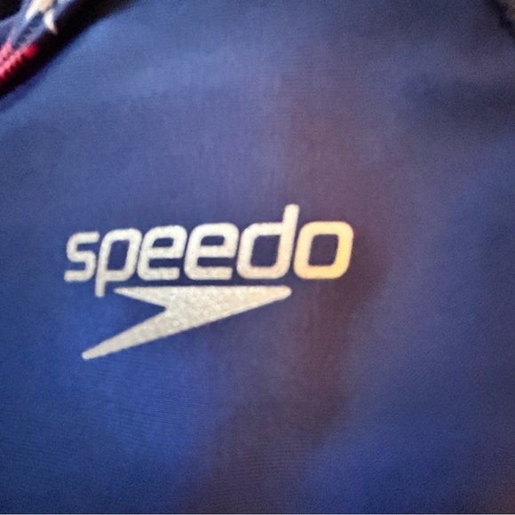 Speedo Girls' Long Sleeve Color Block UPF 50 Rash Guard  XL - Picture 6 of 9